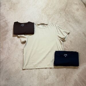 Men's Crew Neck T-Shirt - 3 Pack